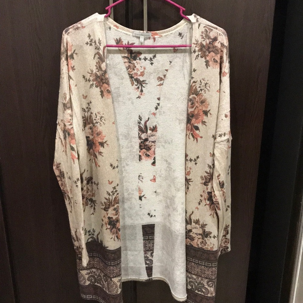 Floral Cardigan